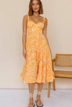 Spring Break Dresses|Casual Dresses>Hello Molly Chosen Path Midi Dress