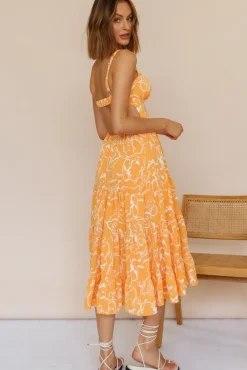 Spring Break Dresses|Casual Dresses>Hello Molly Chosen Path Midi Dress