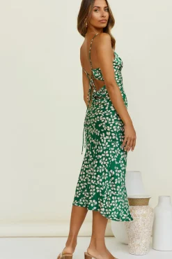 Spring Break Dresses|Summer Dresses>Hello Molly Climbing Vines Maxi Dress Green