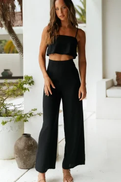 Pants>Hello Molly Closer To You Pants Black