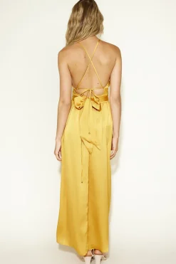 Formal Dresses|Cocktail Dresses>Hello Molly Closest Friend Maxi Dress Yellow