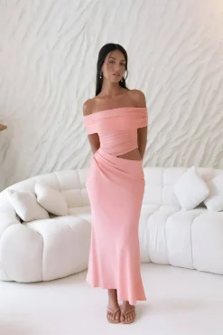 Wedding Guest Dresses|Formal Dresses>Hello Molly Coastal Reverie Maxi Dress Pink
