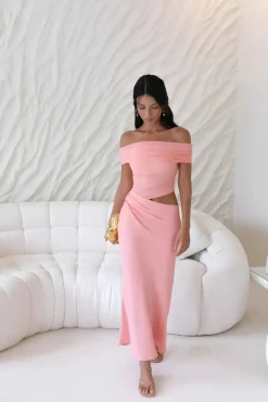 Wedding Guest Dresses|Formal Dresses>Hello Molly Coastal Reverie Maxi Dress Pink