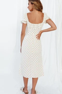 Spring Break Dresses|Casual Dresses>Hello Molly Coffee And Pastries Midi Dress