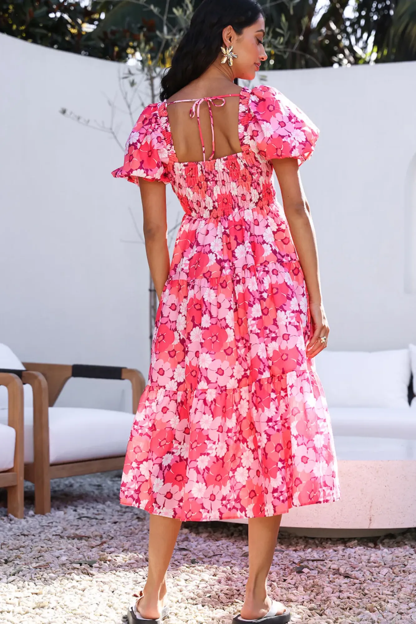 Wedding Guest Dresses|Floral Dresses>Hello Molly Confessions Of Love Maxi Dress Pink