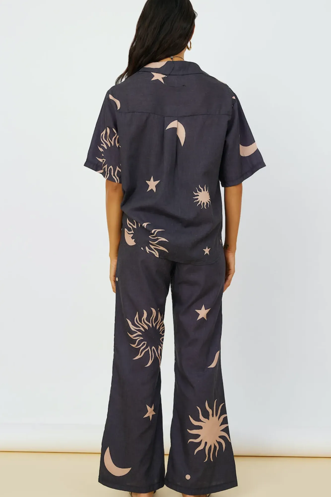 Pants>Hello Molly Constellations In The Sky Pants Black