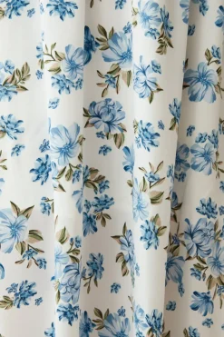 Vacation Dresses|Brunch Dresses>Hello Molly Cornflower Blooms Maxi Dress Blue