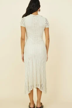 Vacation Dresses|Spring Break Dresses>Hello Molly Cosmic Swirl Maxi Dress Beige