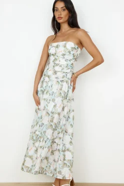 Vacation Dresses|Summer Dresses>Hello Molly Cottage Living Maxi Dress Green