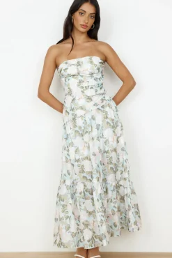 Vacation Dresses|Summer Dresses>Hello Molly Cottage Living Maxi Dress Green