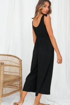 Jumpsuits>Hello Molly Countryside Jumpsuit Black