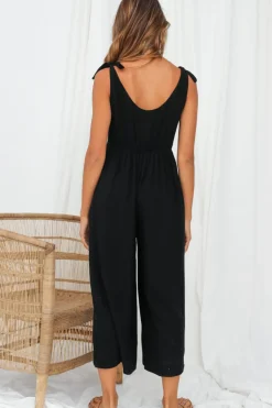 Jumpsuits>Hello Molly Countryside Jumpsuit Black