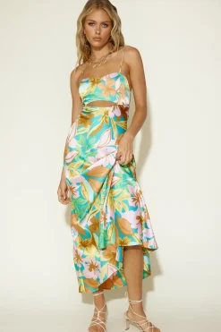Cocktail Dresses|Vacation Dresses>Hello Molly Create Your Destiny Maxi Dress Multi