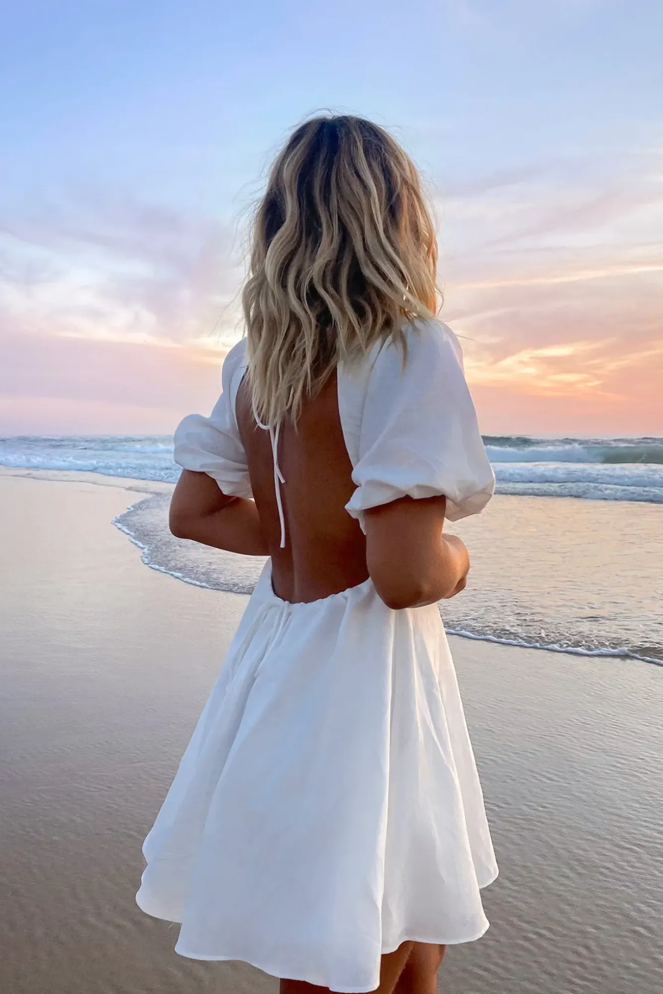 Vacation Dresses|Spring Break Dresses>Hello Molly Cruising Through Dress White