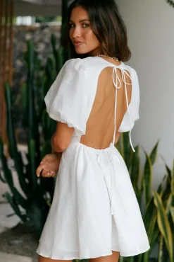 Vacation Dresses|Spring Break Dresses>Hello Molly Cruising Through Dress White