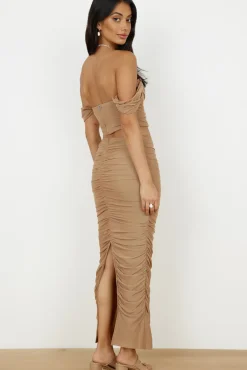 Skirts|Skirt And Top Sets>Hello Molly Dance Darling Maxi Skirt Beige