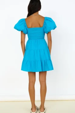 Date Night Dresses|Flowy Dresses>Hello Molly Dare To Dream Dress Blue