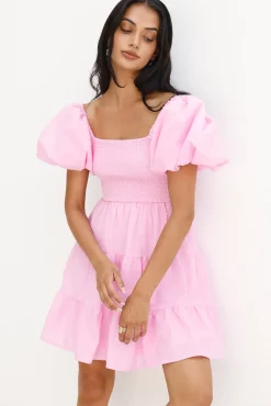 Spring Break Dresses|Date Night Dresses>Hello Molly Dare To Dream Dress Pink