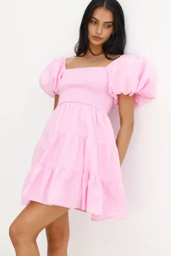 Spring Break Dresses|Date Night Dresses>Hello Molly Dare To Dream Dress Pink