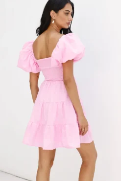 Spring Break Dresses|Date Night Dresses>Hello Molly Dare To Dream Dress Pink