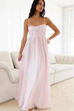 Formal Dresses|Bump Friendly>Hello Molly Darling Dear Maxi Dress Pink