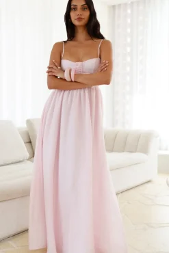 Formal Dresses|Bump Friendly>Hello Molly Darling Dear Maxi Dress Pink