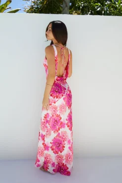 Wedding Guest Dresses|Cocktail Dresses>Hello Molly Darling Sun Maxi Dress Pink