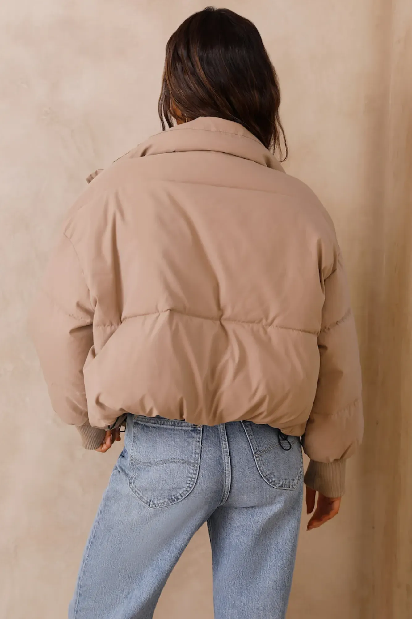 Jackets|Long Sleeve>Hello Molly Day After Jacket Beige