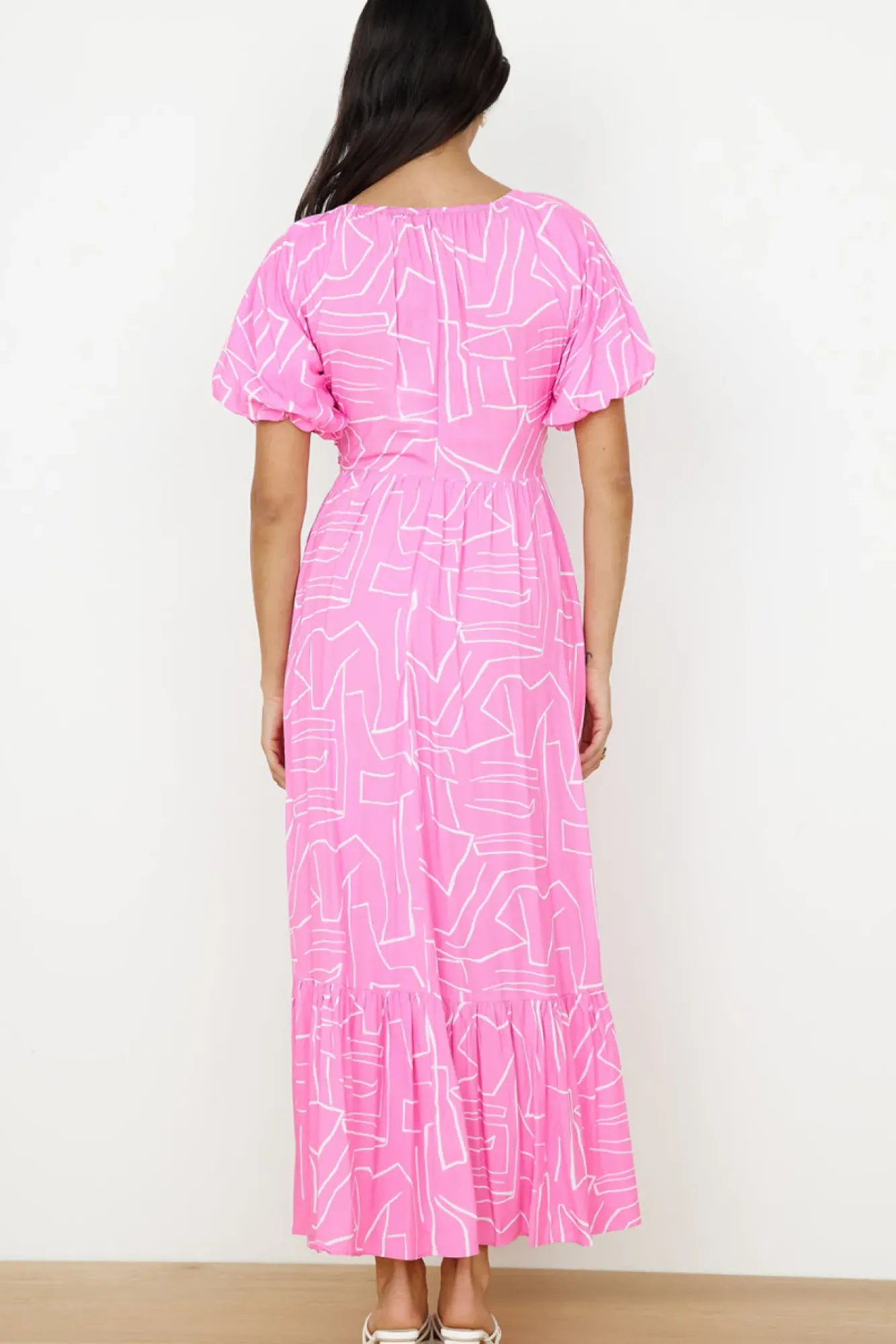 Vacation Dresses|Spring Break Dresses>Hello Molly Daydreamer Maxi Dress in Pink