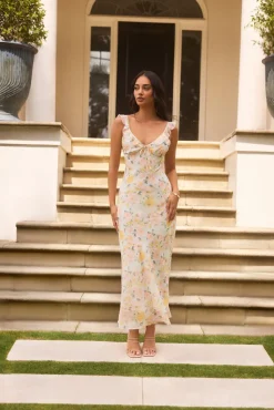 Wedding Guest Dresses|Spring Break Dresses>Hello Molly Dear Delilah Maxi Dress Yellow