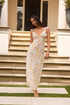 Wedding Guest Dresses|Spring Break Dresses>Hello Molly Dear Delilah Maxi Dress Yellow