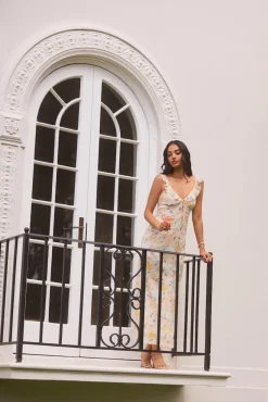 Wedding Guest Dresses|Spring Break Dresses>Hello Molly Dear Delilah Maxi Dress Yellow