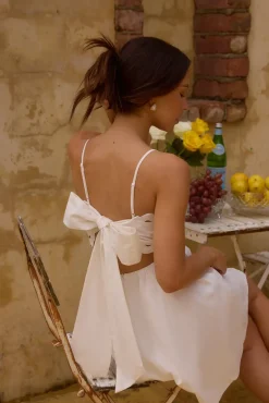 Spring Break Dresses|Date Night Dresses>Hello Molly Dearest Friend Mini Dress White