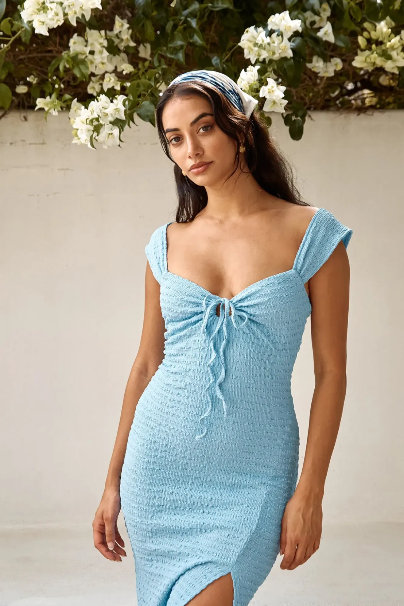 Cocktail Dresses|Date Night Dresses>Hello Molly Deep Dive Maxi Dress Blue