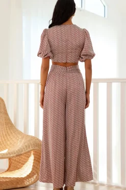 Jumpsuits>Hello Molly Desert Island Jumpsuit Beige