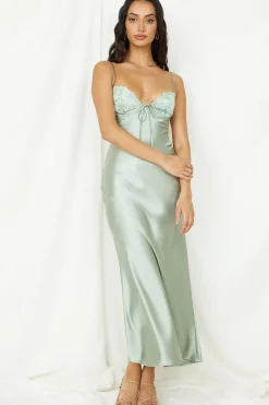Wedding Guest Dresses|Cocktail Dresses>Hello Molly Destination Wedding Midi Dress Khaki