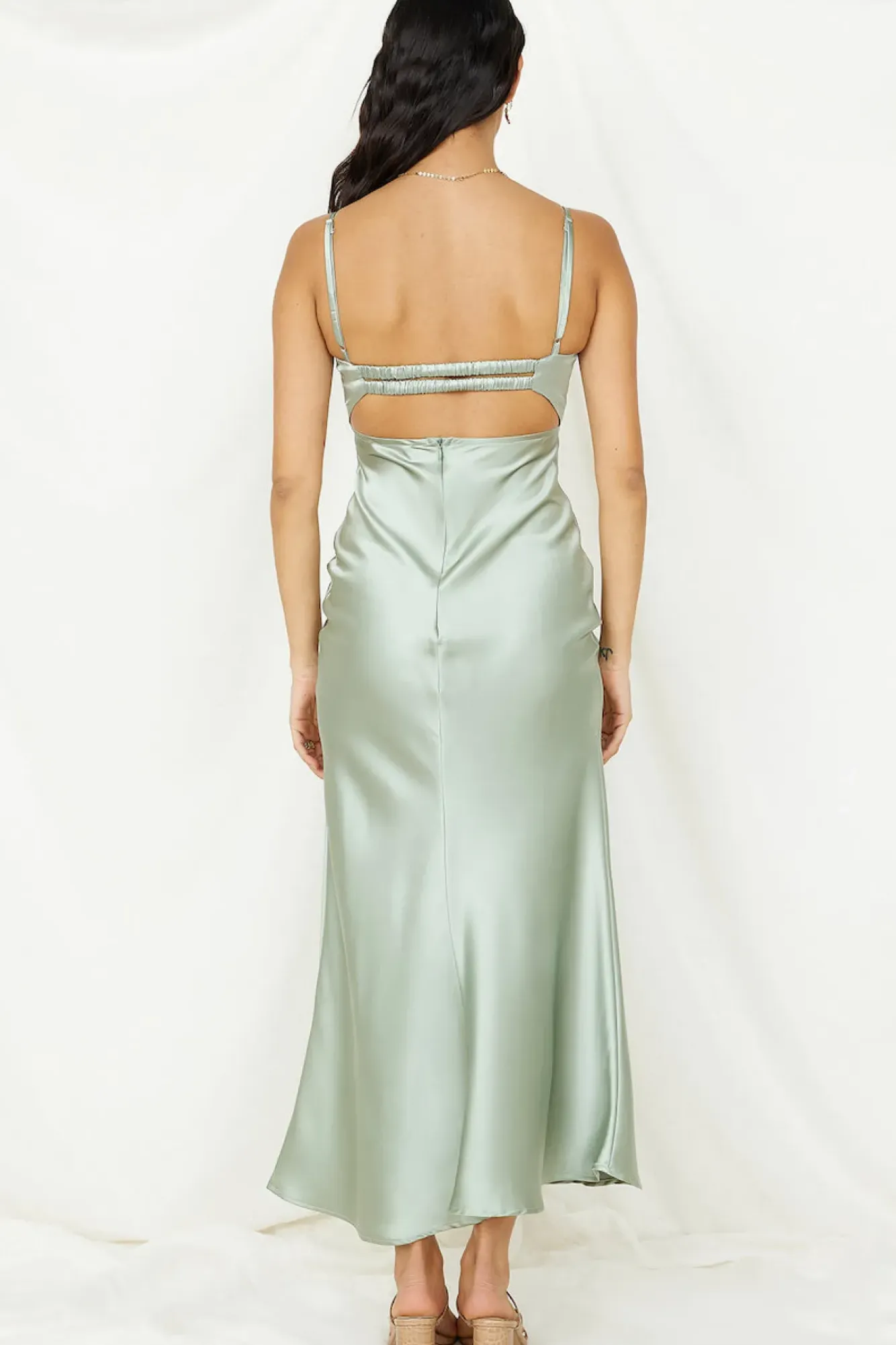 Wedding Guest Dresses|Cocktail Dresses>Hello Molly Destination Wedding Midi Dress Khaki