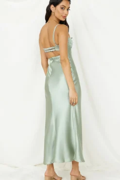 Wedding Guest Dresses|Cocktail Dresses>Hello Molly Destination Wedding Midi Dress Khaki