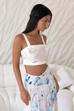 Skirt And Top Sets>Hello Molly Devotion Is Yours Set Print