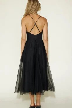 Formal Dresses|Date Night Dresses>Hello Molly Diana Maxi Dress Black