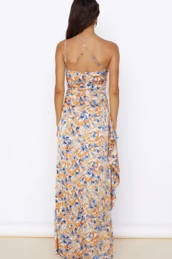 Formal Dresses|Cocktail Dresses>Hello Molly Divine Surrender Maxi Dress Yellow