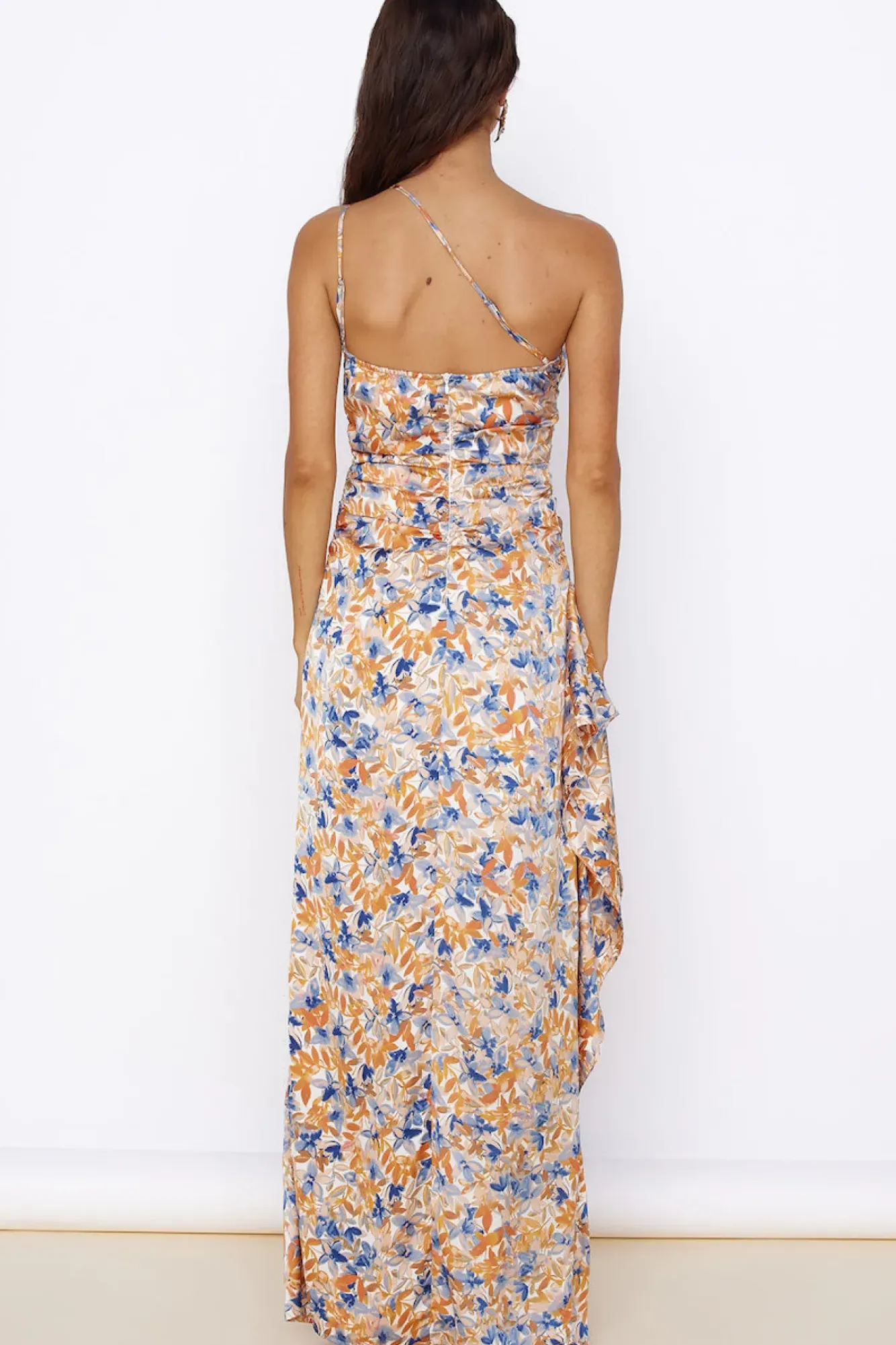 Formal Dresses|Cocktail Dresses>Hello Molly Divine Surrender Maxi Dress Yellow
