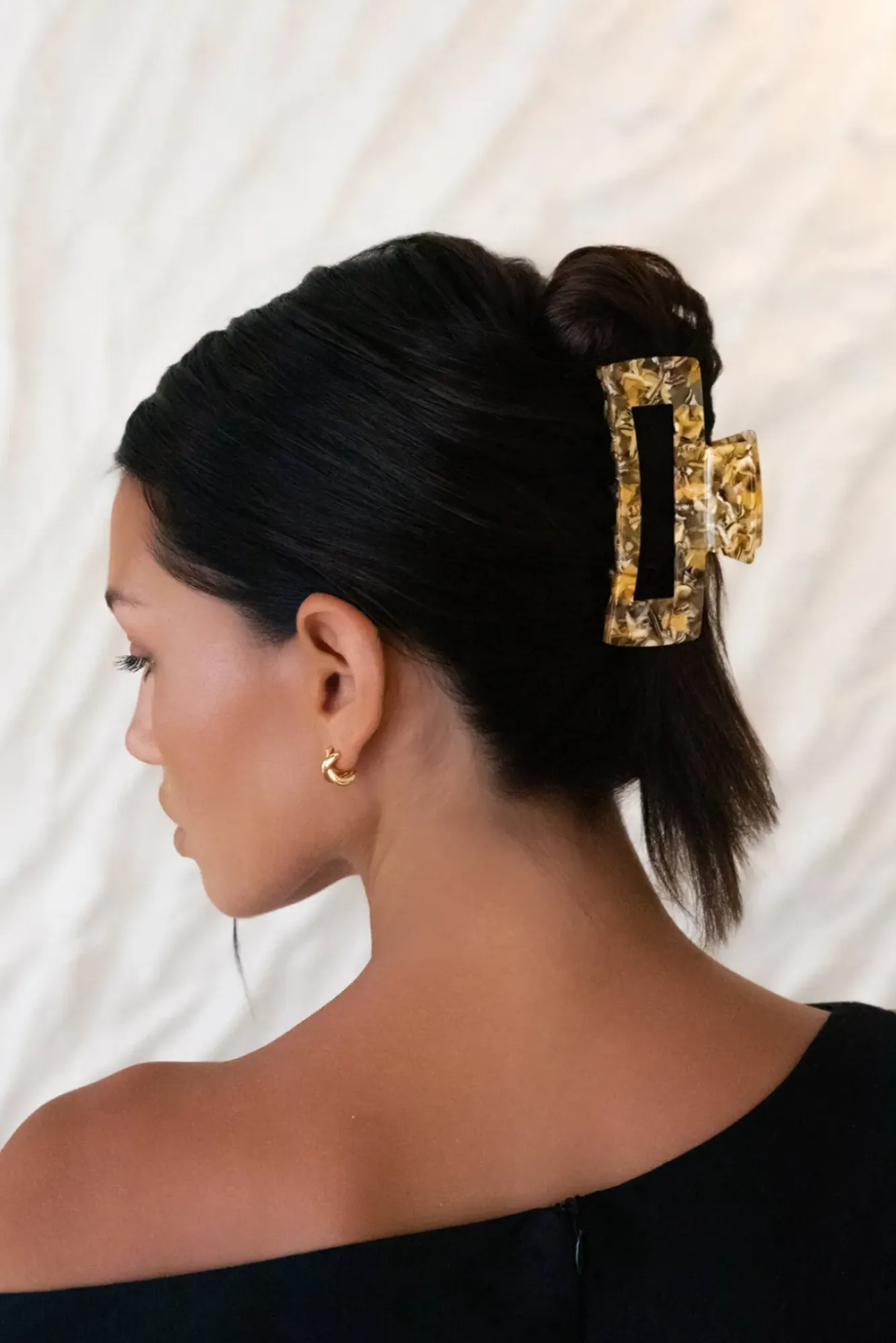 Hair Accessories>Hello Molly Dixie Claw Clip Brown