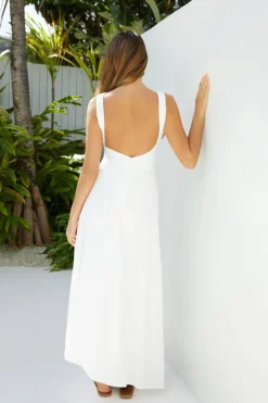 Formal Dresses|Bridesmaid Dresses>Fortunate One Dolce Vita Maxi Dress White