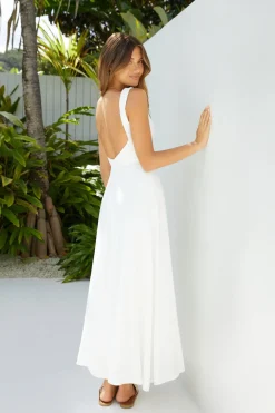 Formal Dresses|Bridesmaid Dresses>Fortunate One Dolce Vita Maxi Dress White