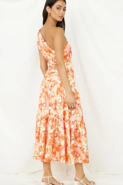 Wedding Guest Dresses|Cocktail Dresses>Hello Molly Dream Girl Maxi Dress Orange