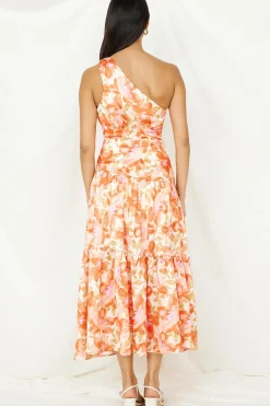 Wedding Guest Dresses|Cocktail Dresses>Hello Molly Dream Girl Maxi Dress Orange