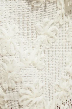 Skirt And Top Sets>Hello Molly Dry Martini Floral Set White