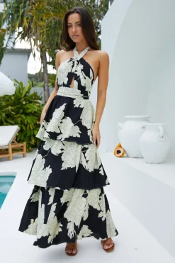 Wedding Guest Dresses|Cocktail Dresses>Hello Molly Eclipse Blossom Maxi Dress Multi