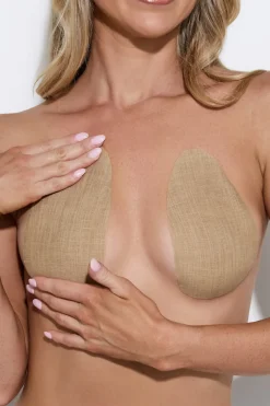 Breast Tape>UNDERCOVER STYLE HELPERS Elevate Your Look Breast Covers Nude